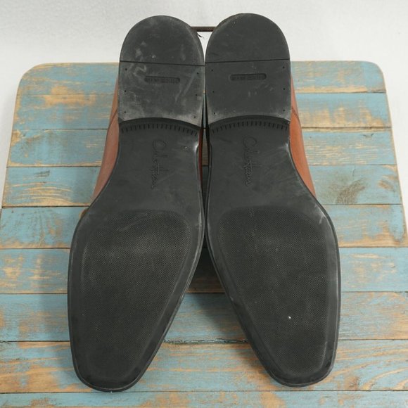 Cole Haan Air Mens Dress Shoes Oxfords Cap Toe Brown Leather Lace Up Size 13M main image 8
